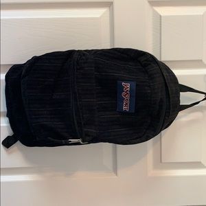 Jansport Corduroy Black Packpack